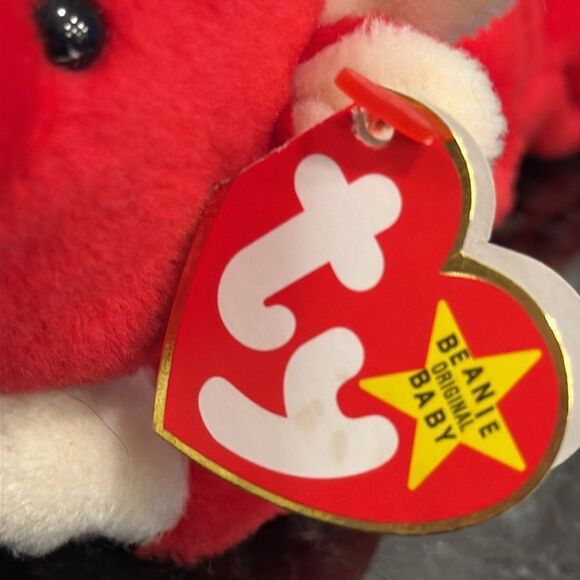 TY Beanie Baby "Snort" the Red Bull. All tags in place. Vintage dated 1995. - Picture 7 of 10